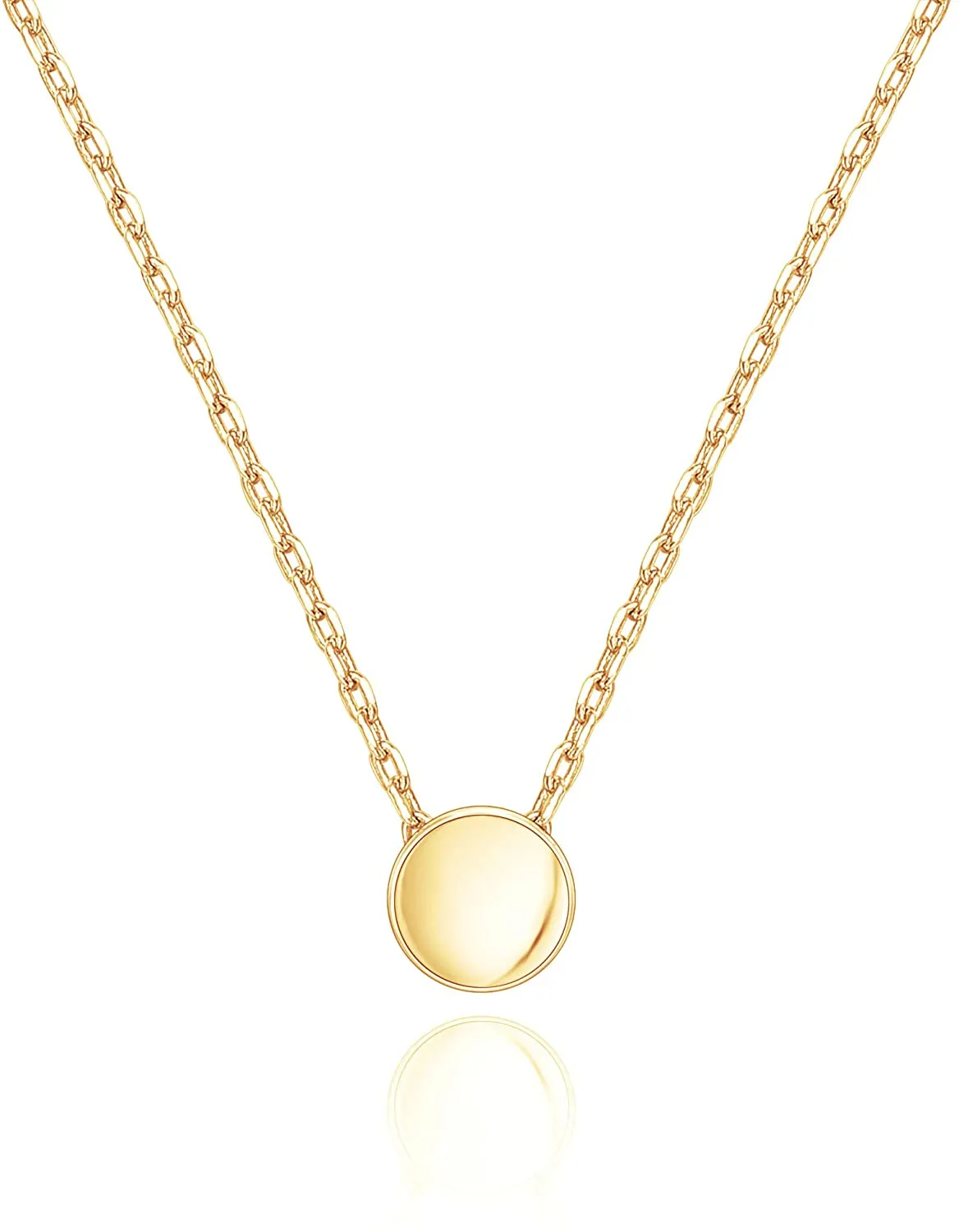 14K Gold Plated Dot Necklace