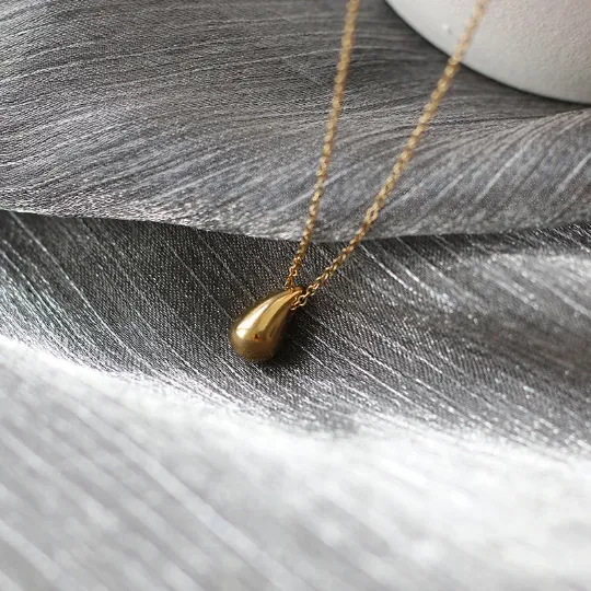 18K Gold-Filled Waterdrop Necklace