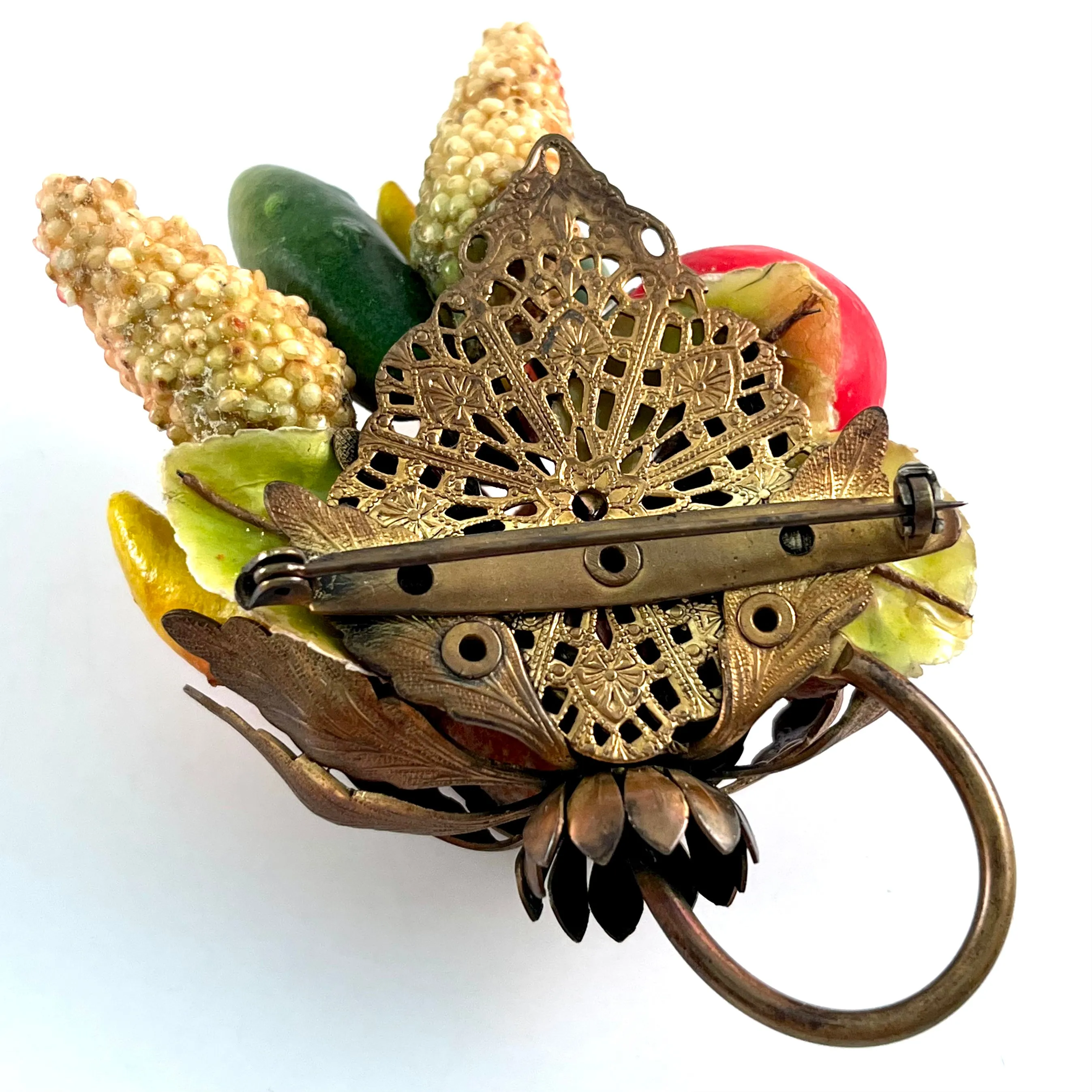 1940s Fruit Brooch/ Corsage