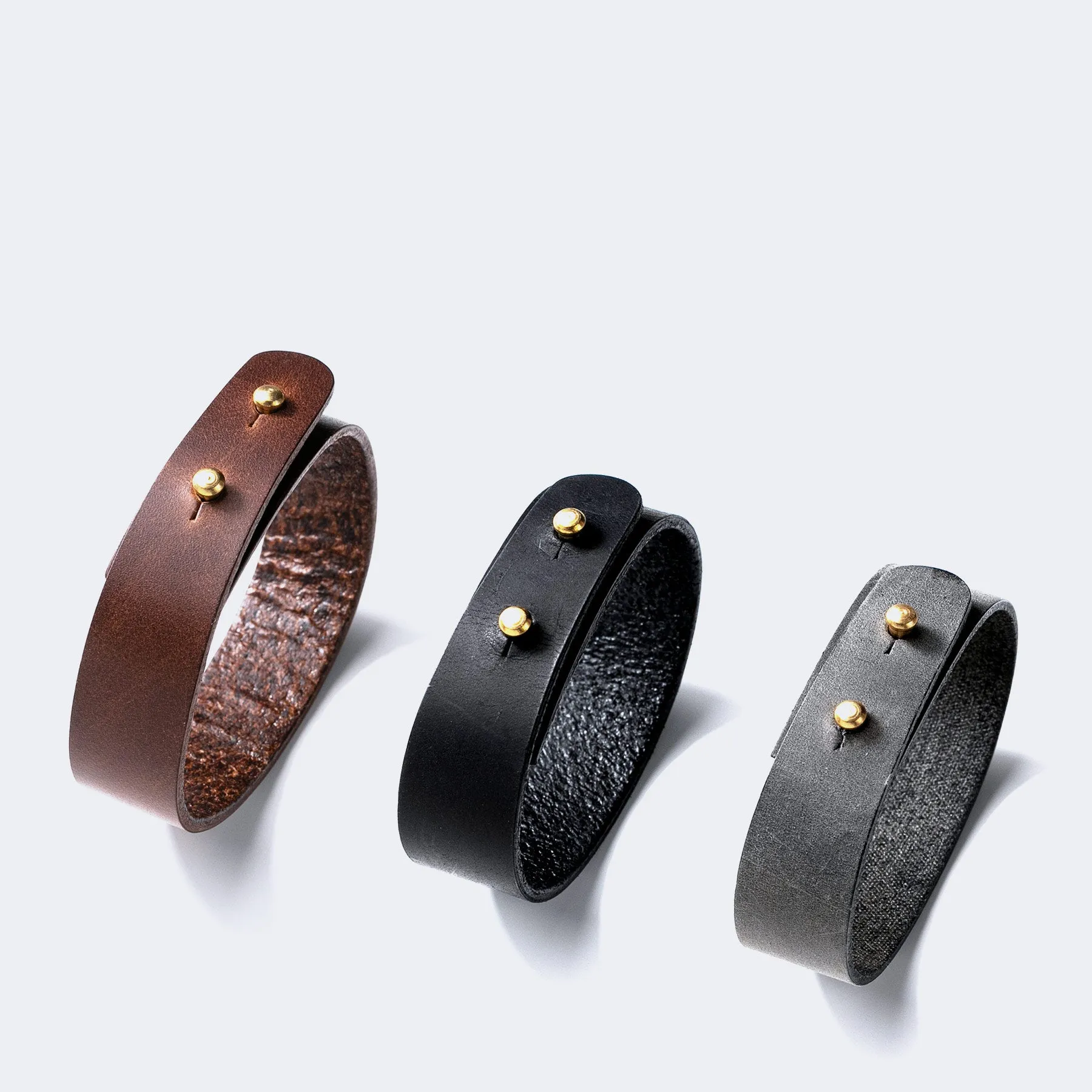 Adjustable Minimalist Leather Bracelet