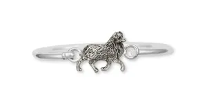 Australian Shepherd Bracelet Jewelry Sterling Silver Handmade Dog Bracelet AU7-HB