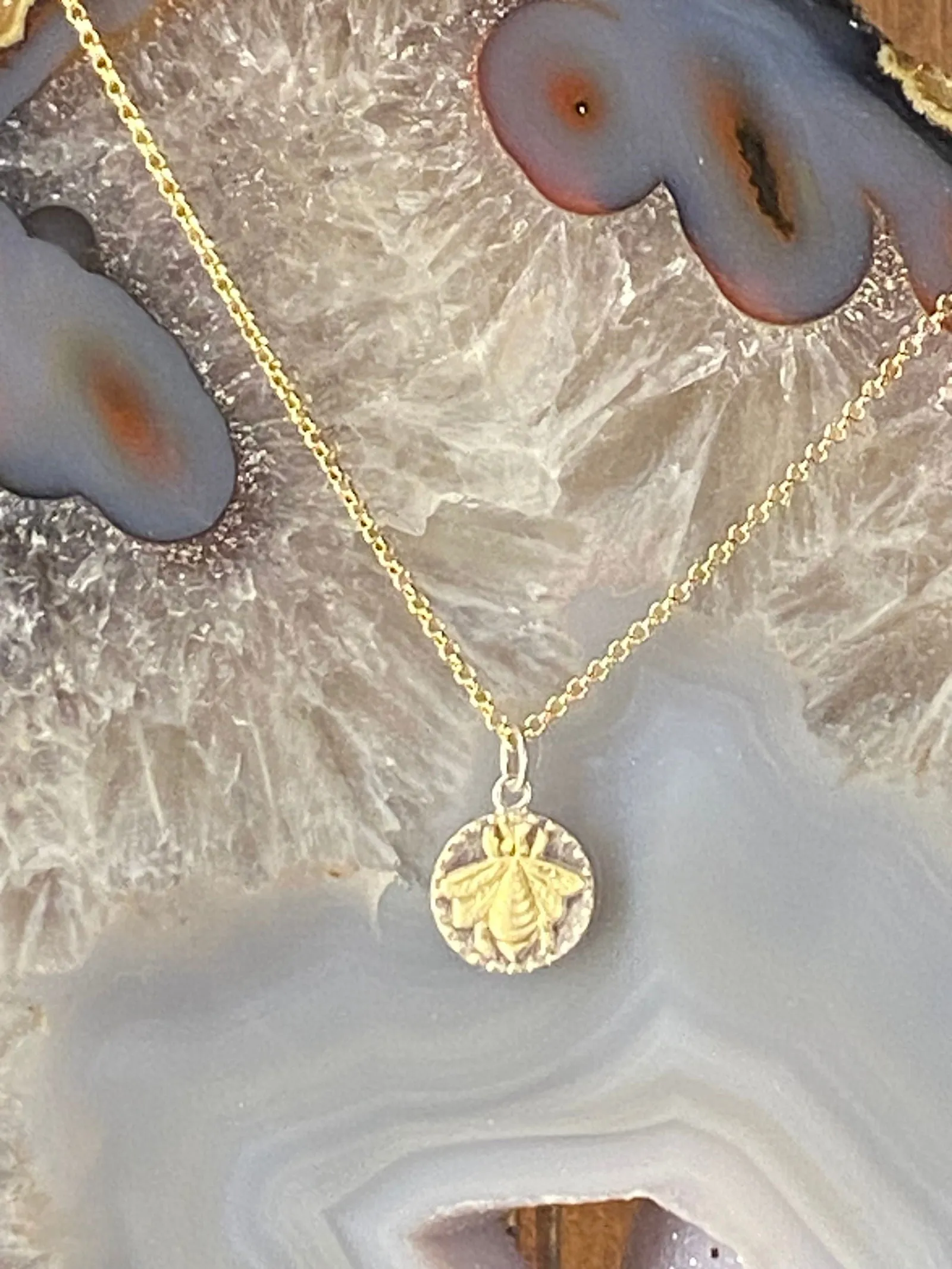 Bee Pendant or Charm