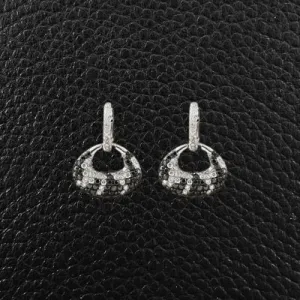 Black & White Diamond Earrings