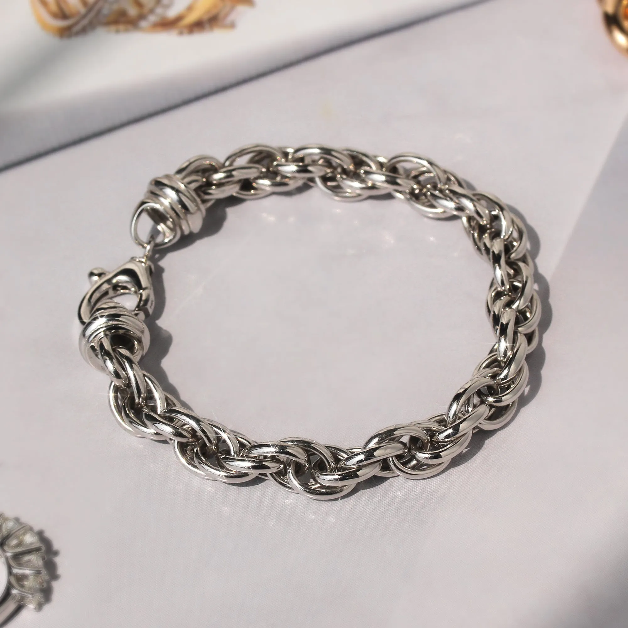 Bold Rope Chain Bracelet