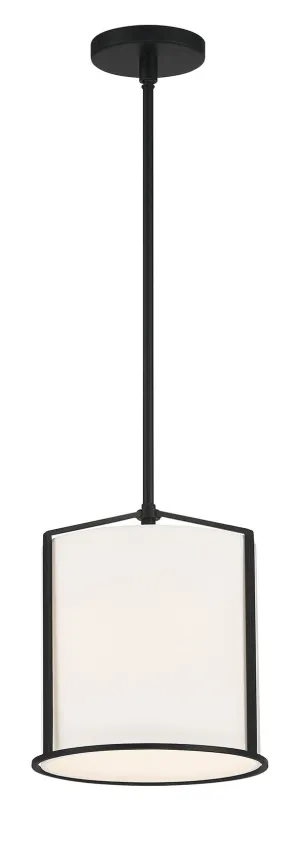 Carlyn 1 Light Black Mini Pendant