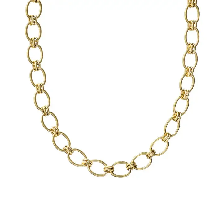 Chunky Oval Necklace