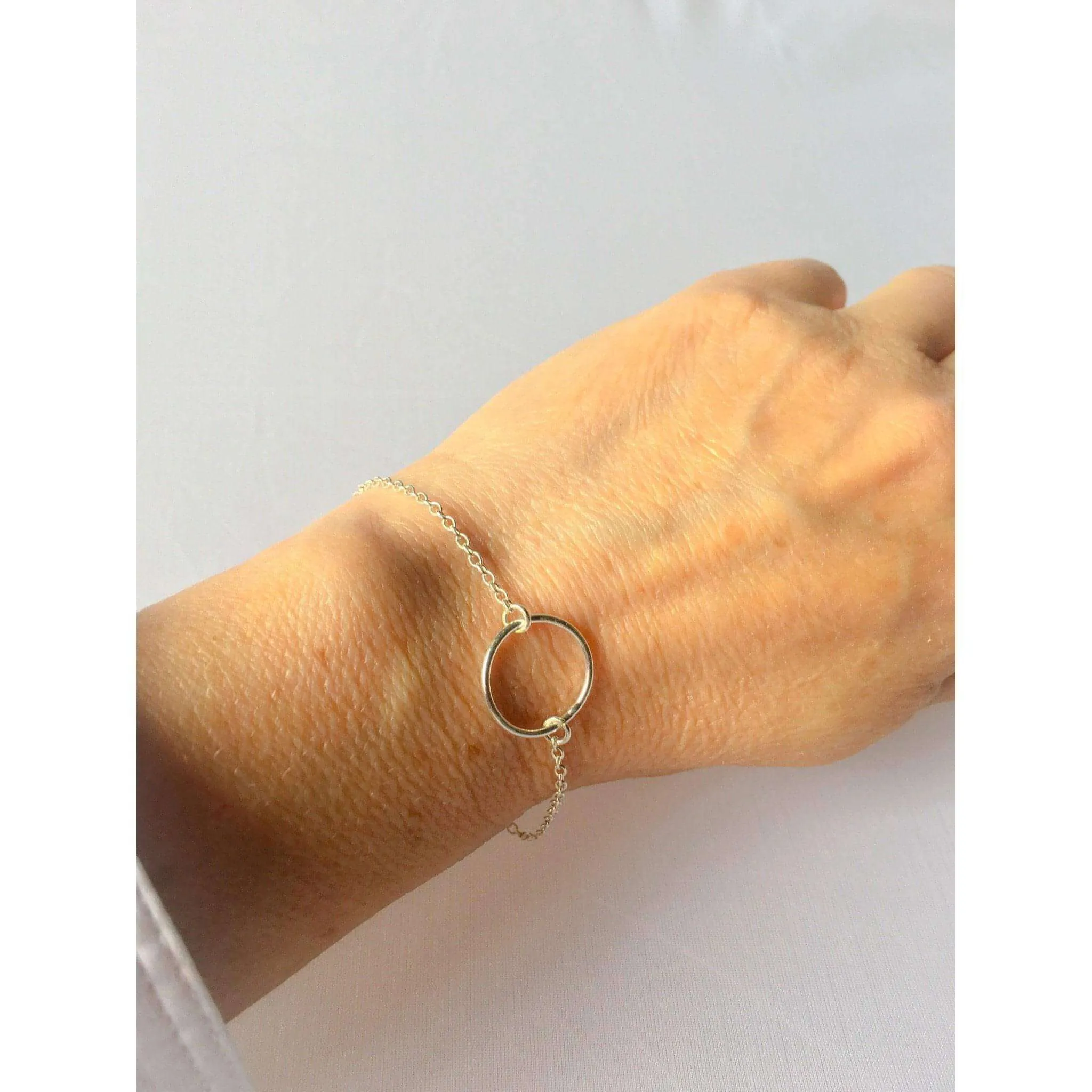 Circle Charm Bracelet