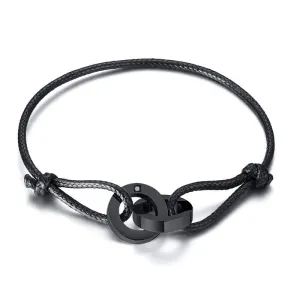 Circle Duo Minimalist Rope Bracelet