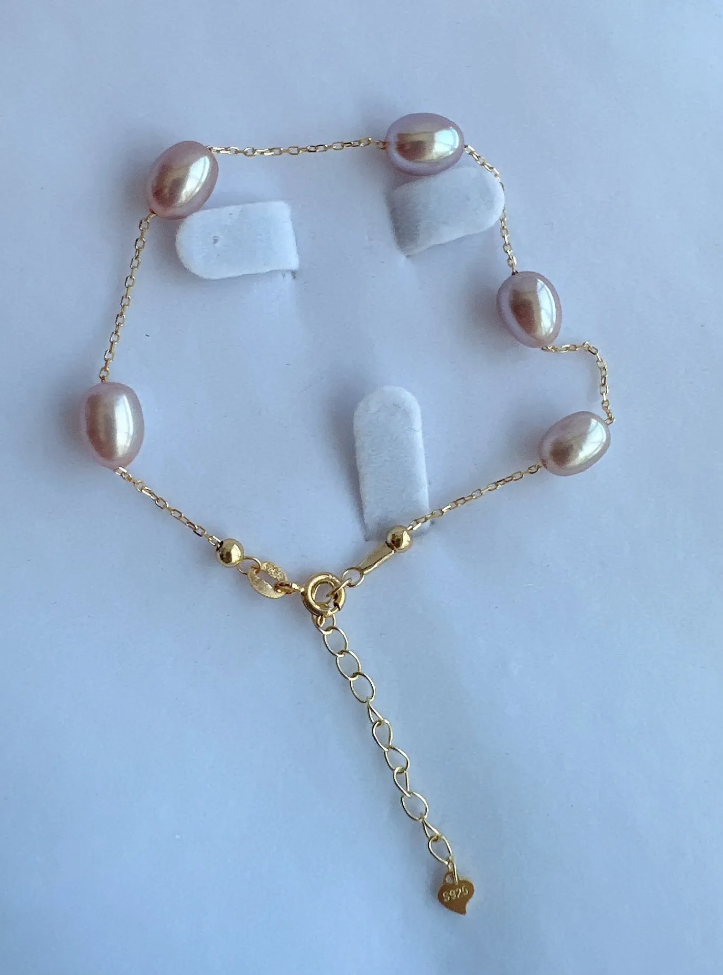 Classic minimalist freshwater pearl bracelet