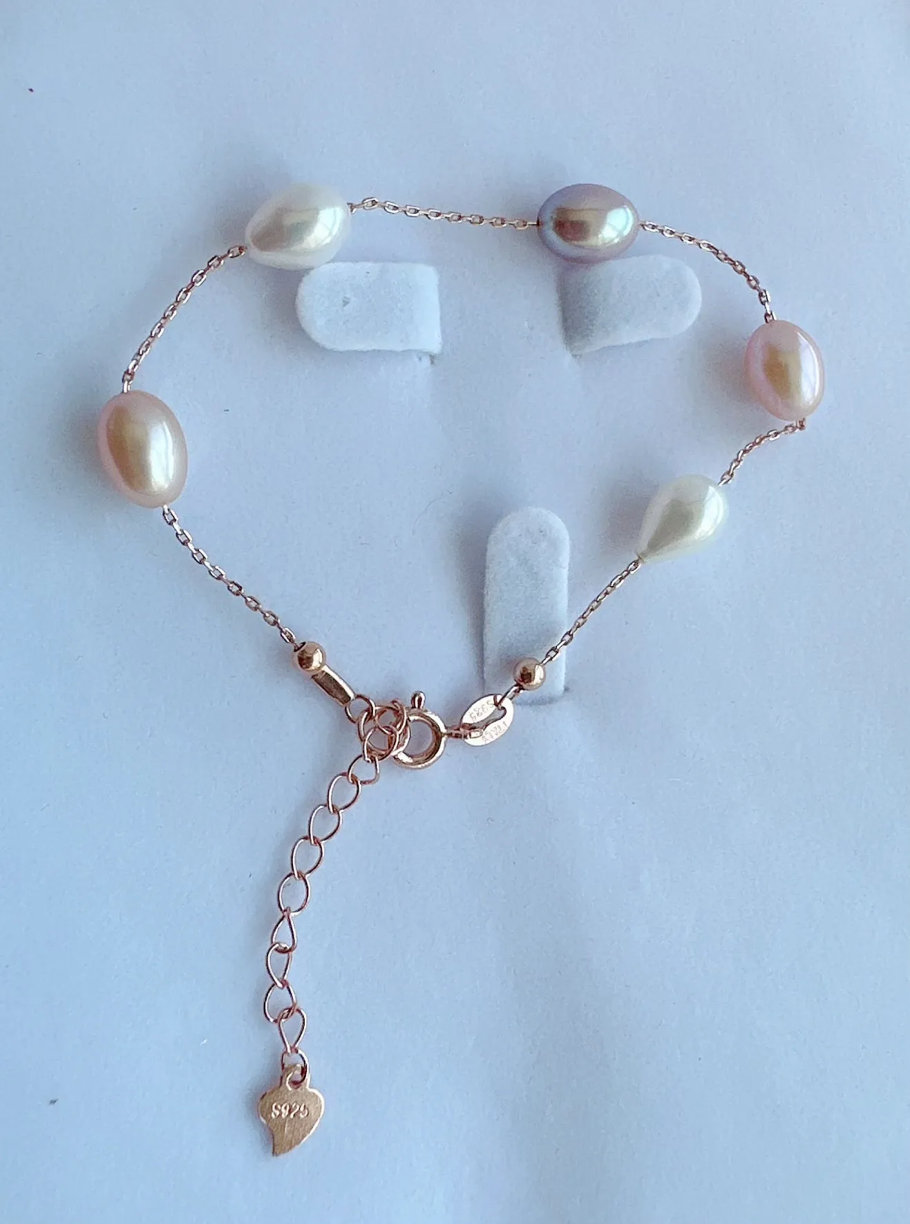 Classic minimalist freshwater pearl bracelet