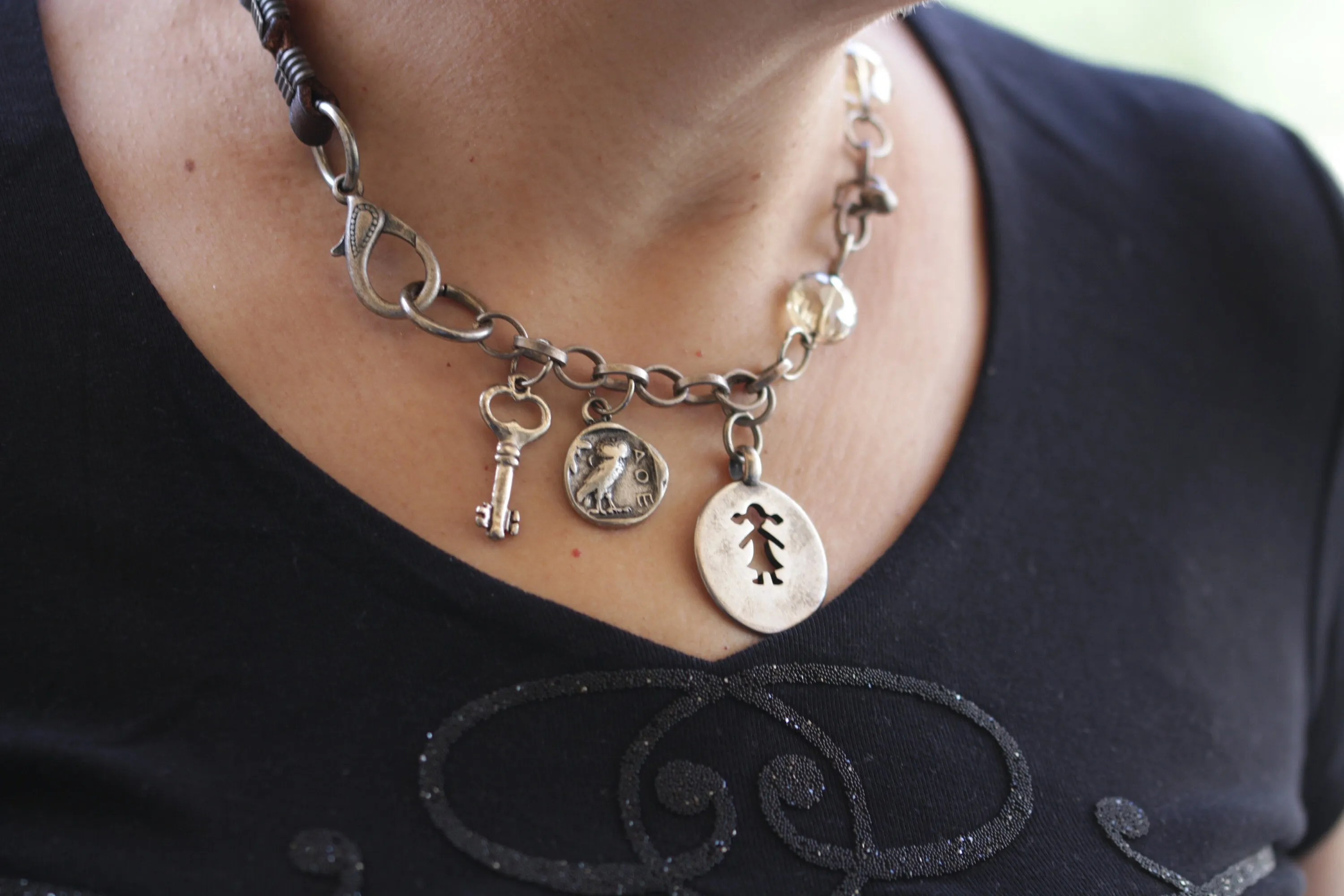 COIN KEY NECKLACE