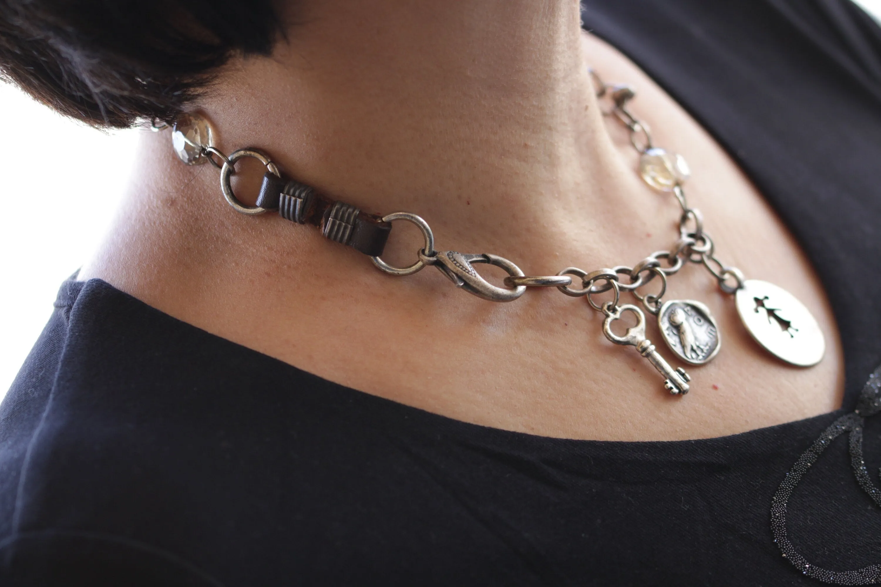 COIN KEY NECKLACE