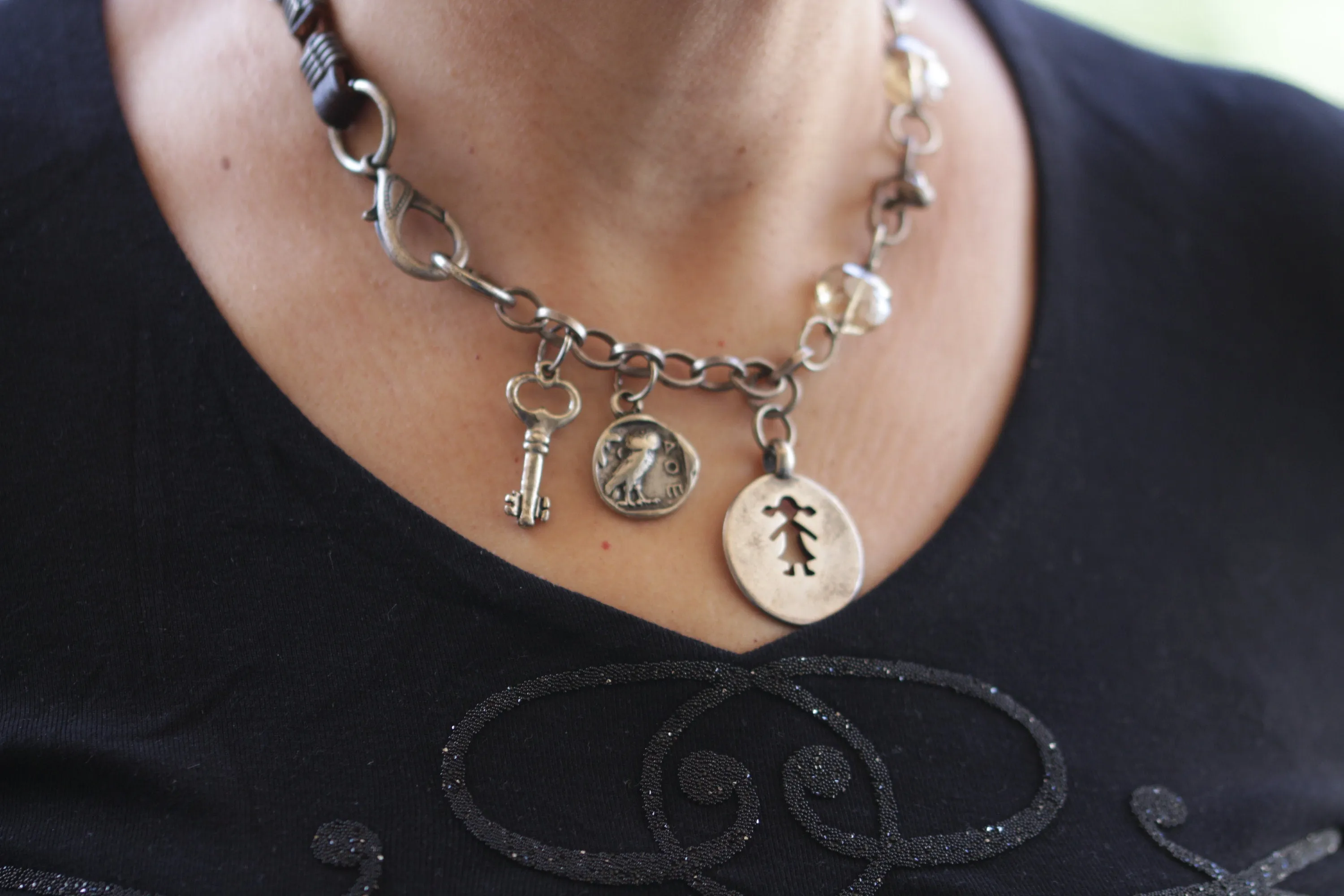 COIN KEY NECKLACE