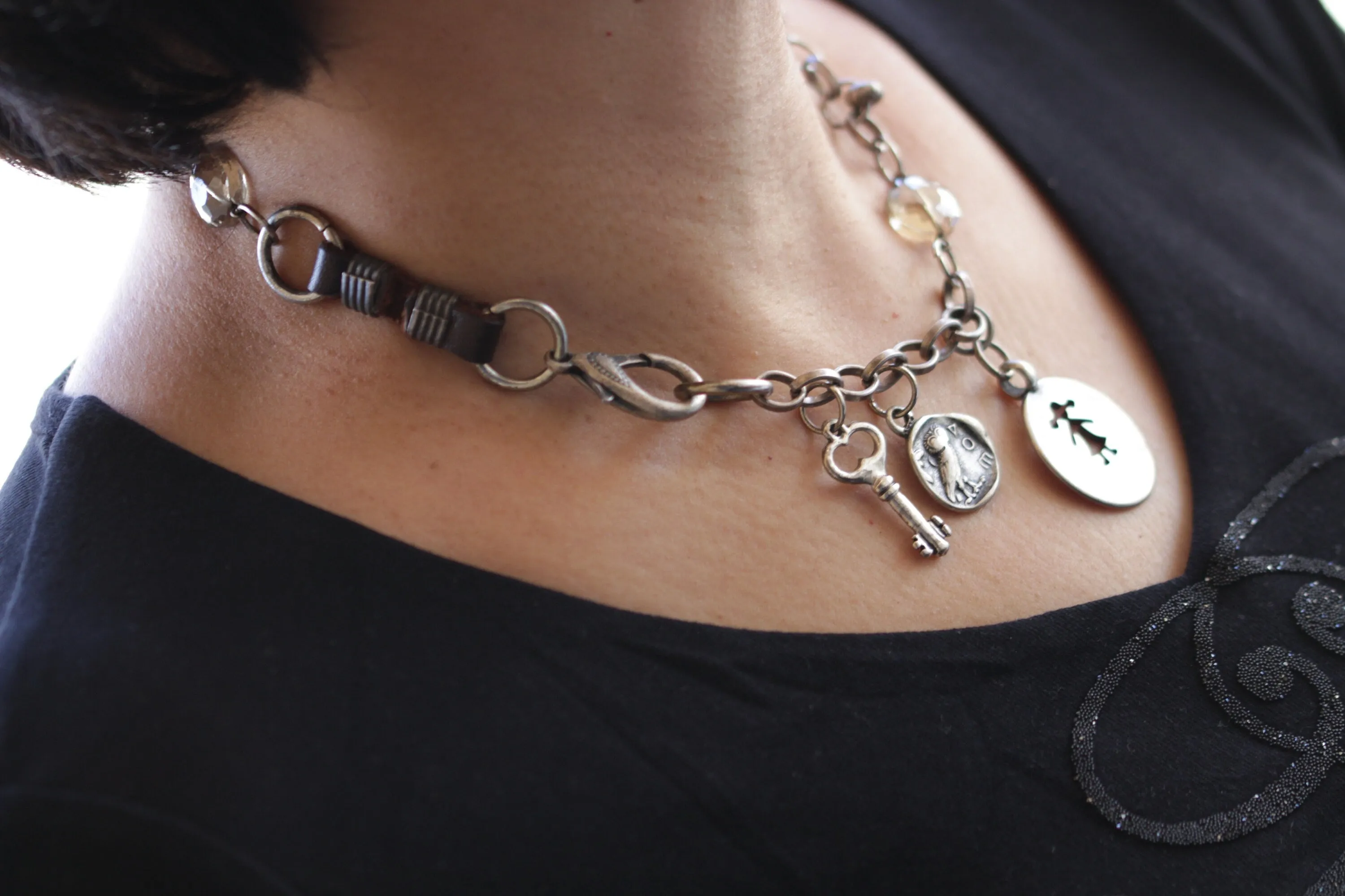 COIN KEY NECKLACE