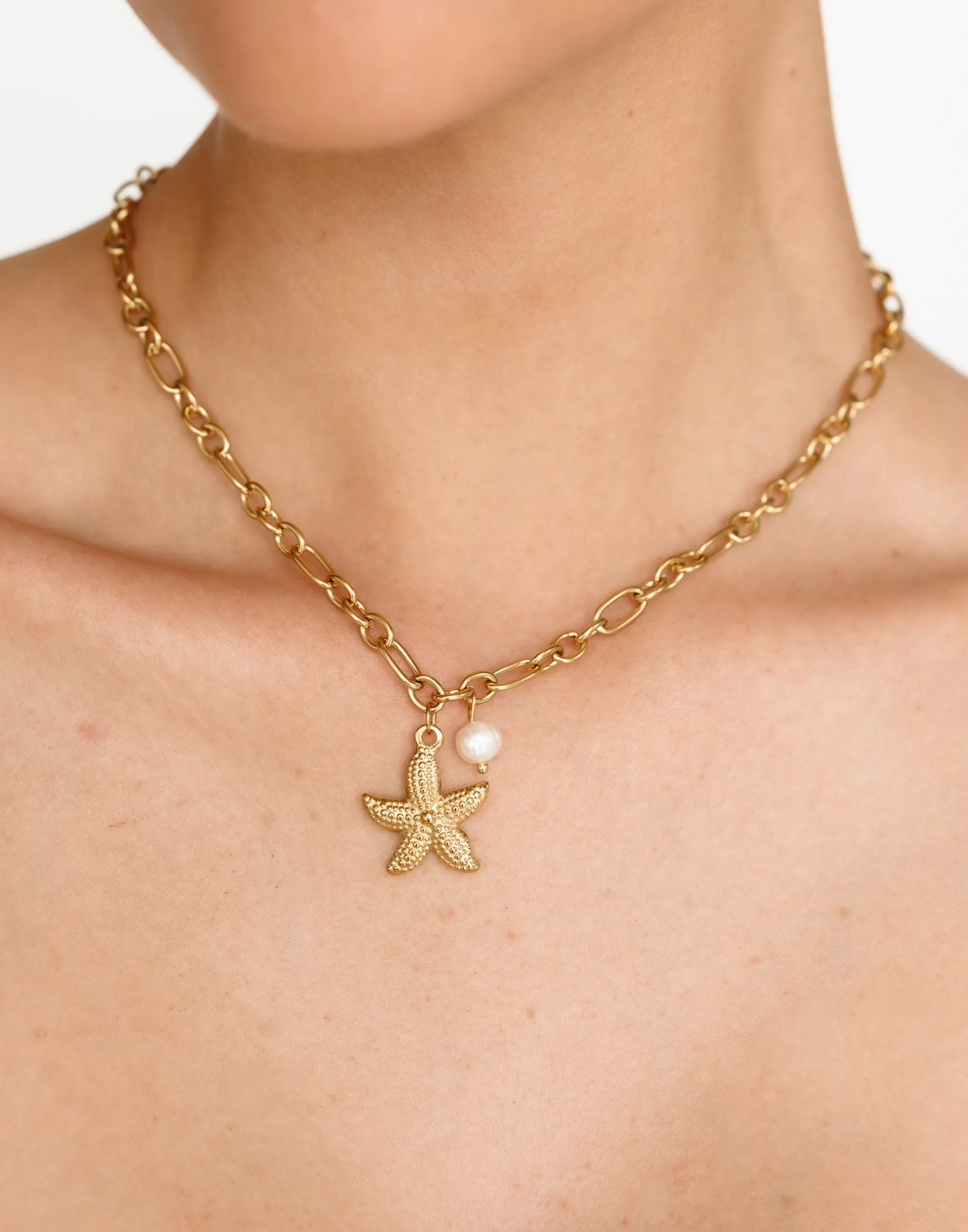 Coralia Necklace (Gold)