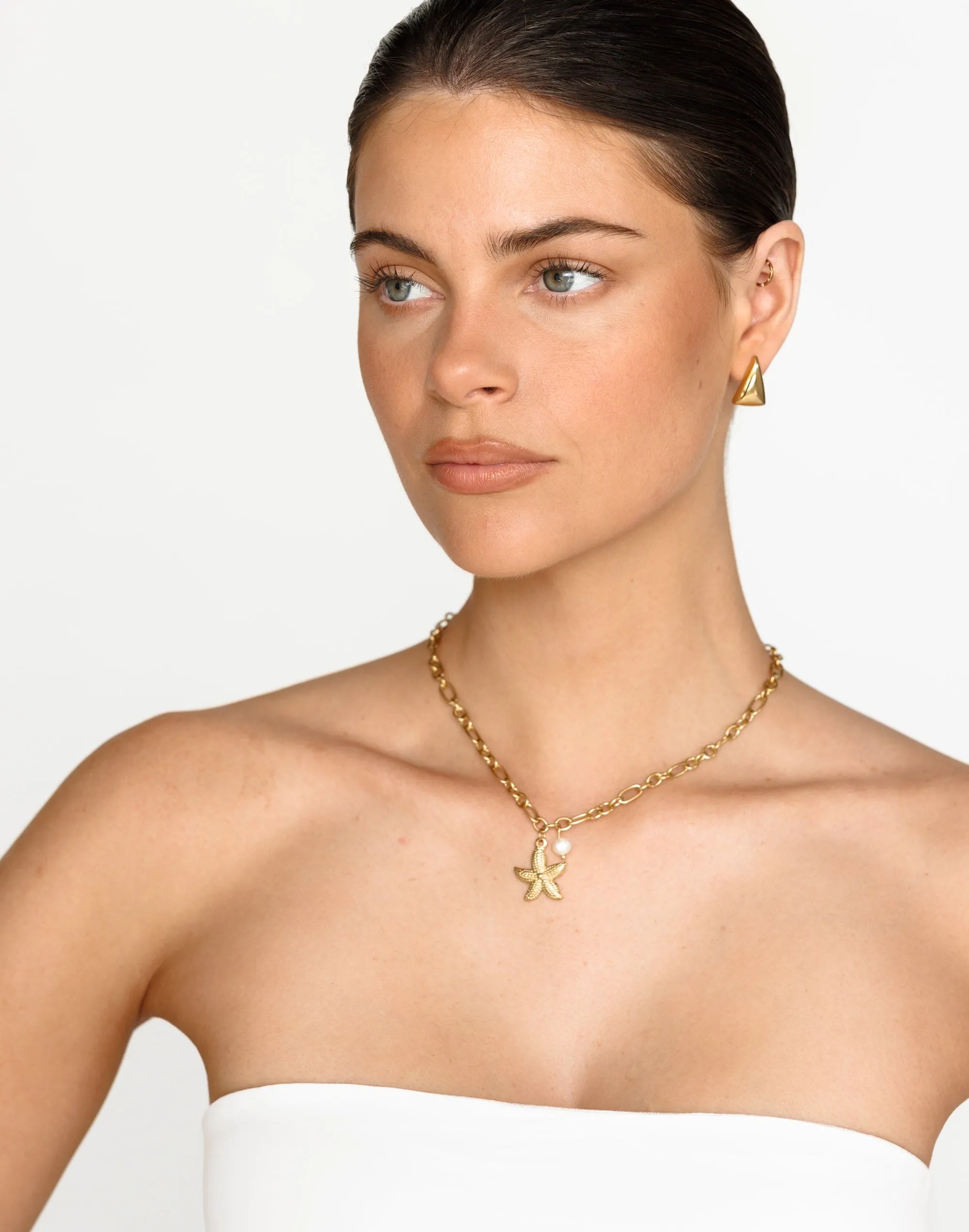 Coralia Necklace (Gold)