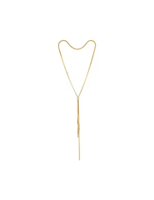 Dorit Snake Chain Lariat, Gold