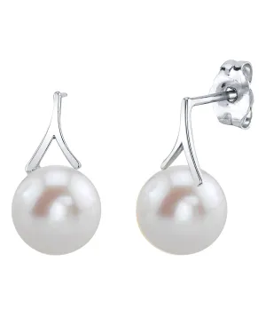 Freshwater Pearl "Wren" Dangle Earrings