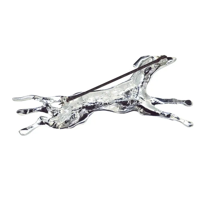 Greyhound Brooch