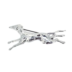 Greyhound Brooch