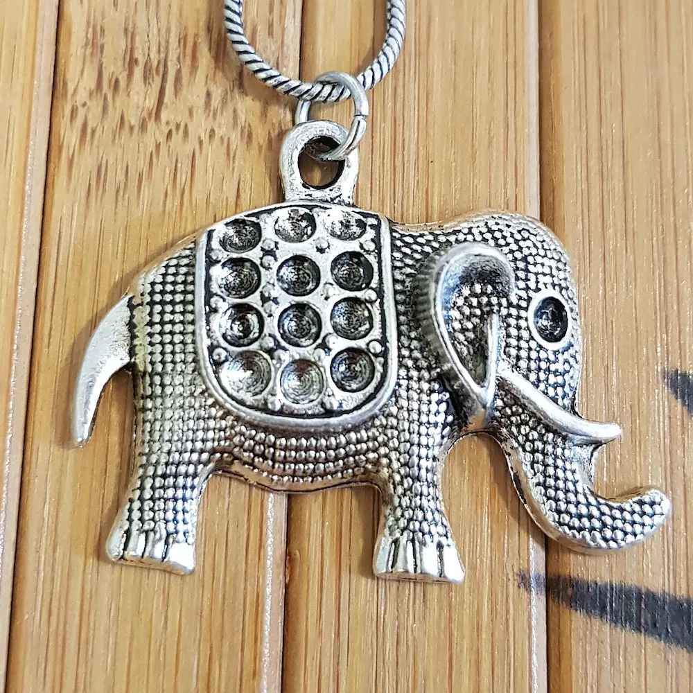 Imeora  Elephant Pendant With 20 inch Chain