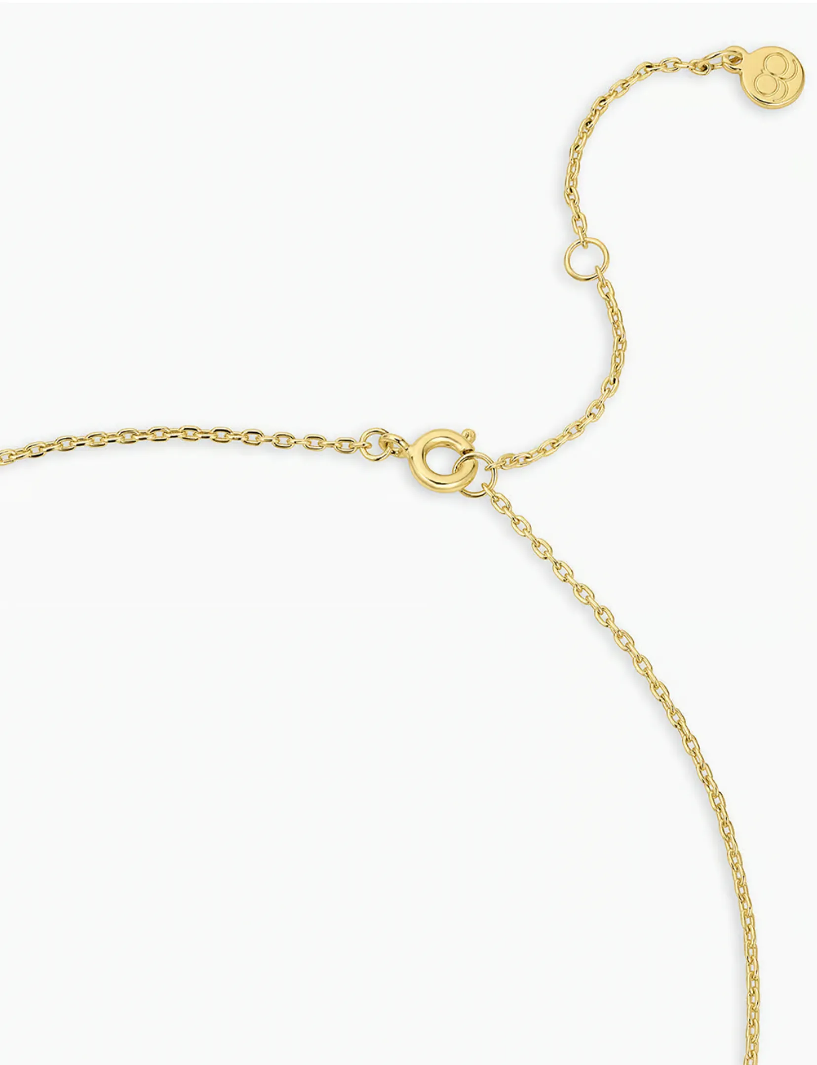 Infinity Knot Necklace, Gold