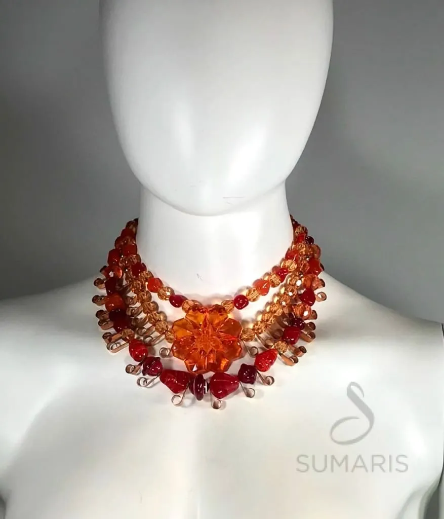 JUBILEE - OOAK STATEMENT NECKLACE