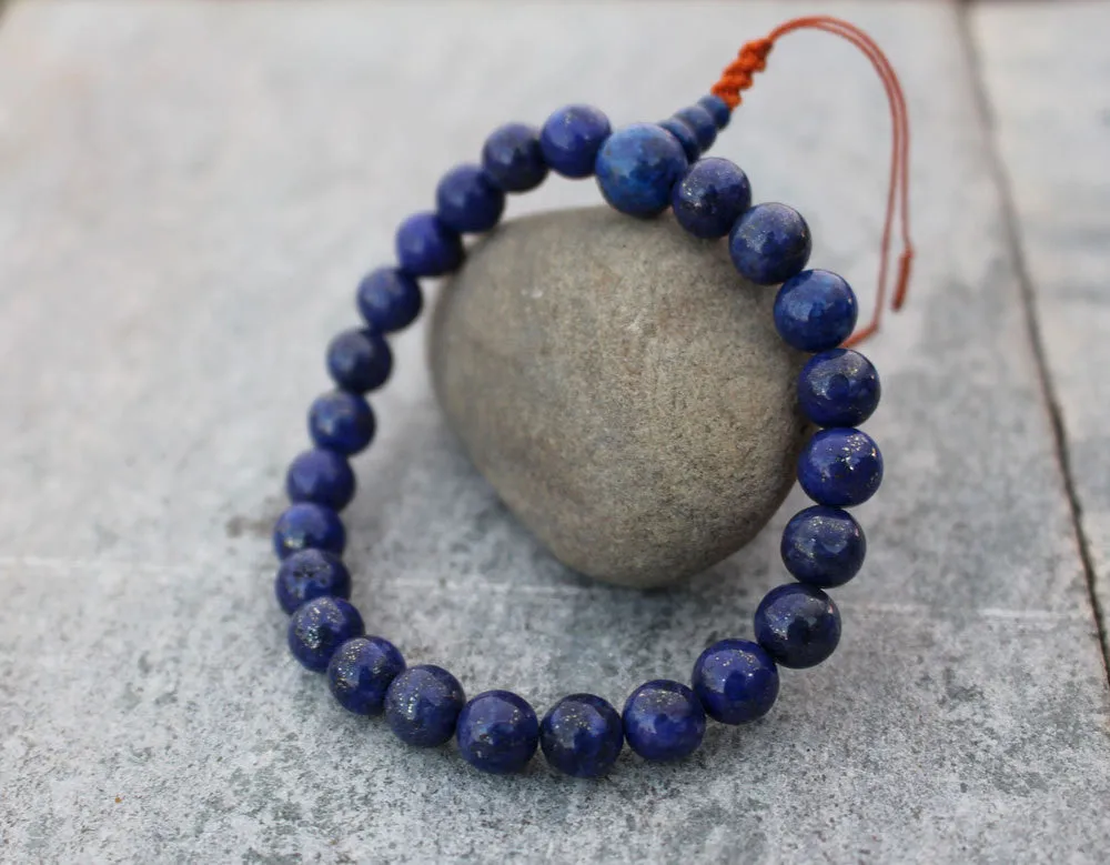 Lapislazuli Wrist Mala