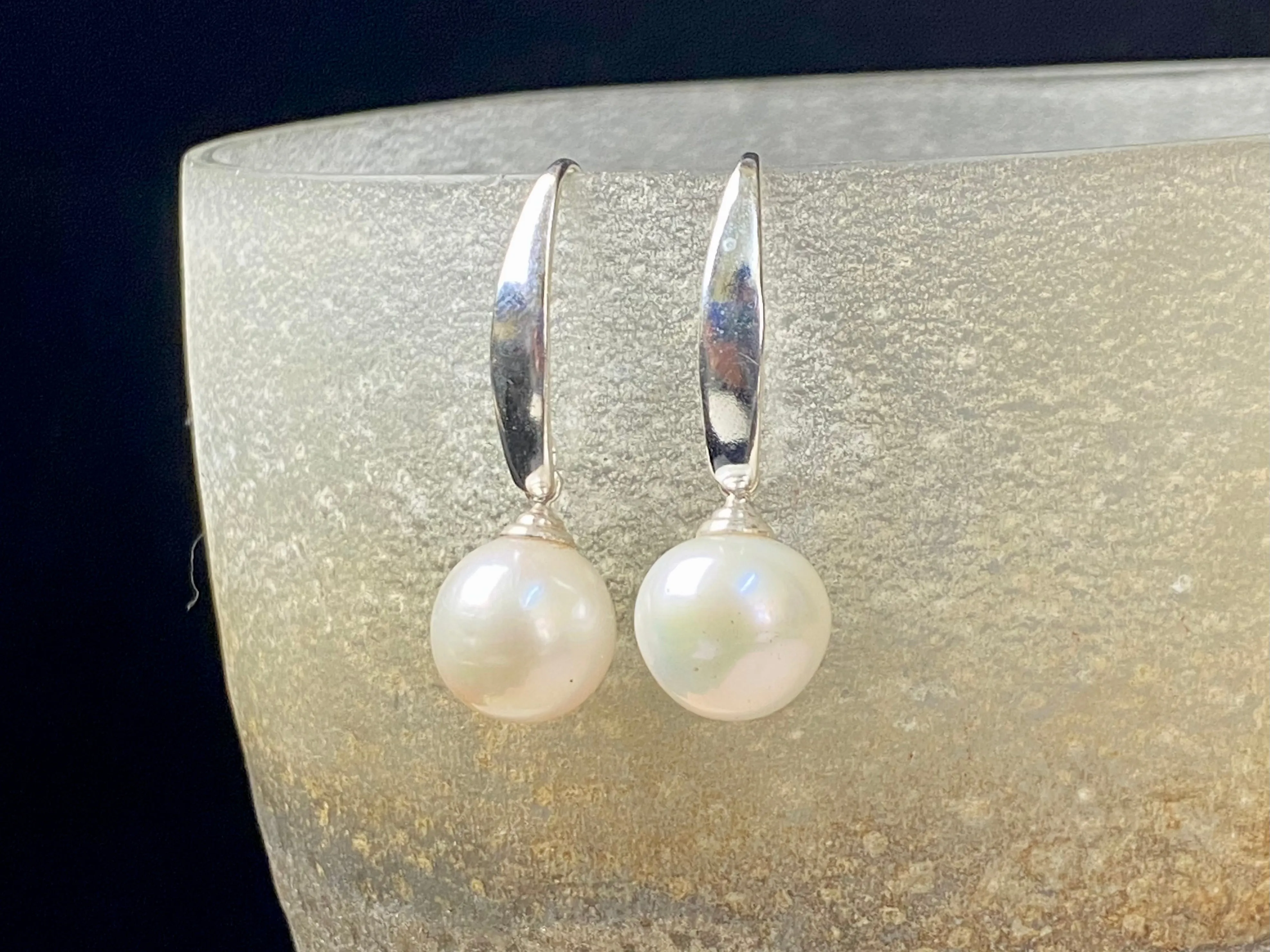 Large Pearl Earrings