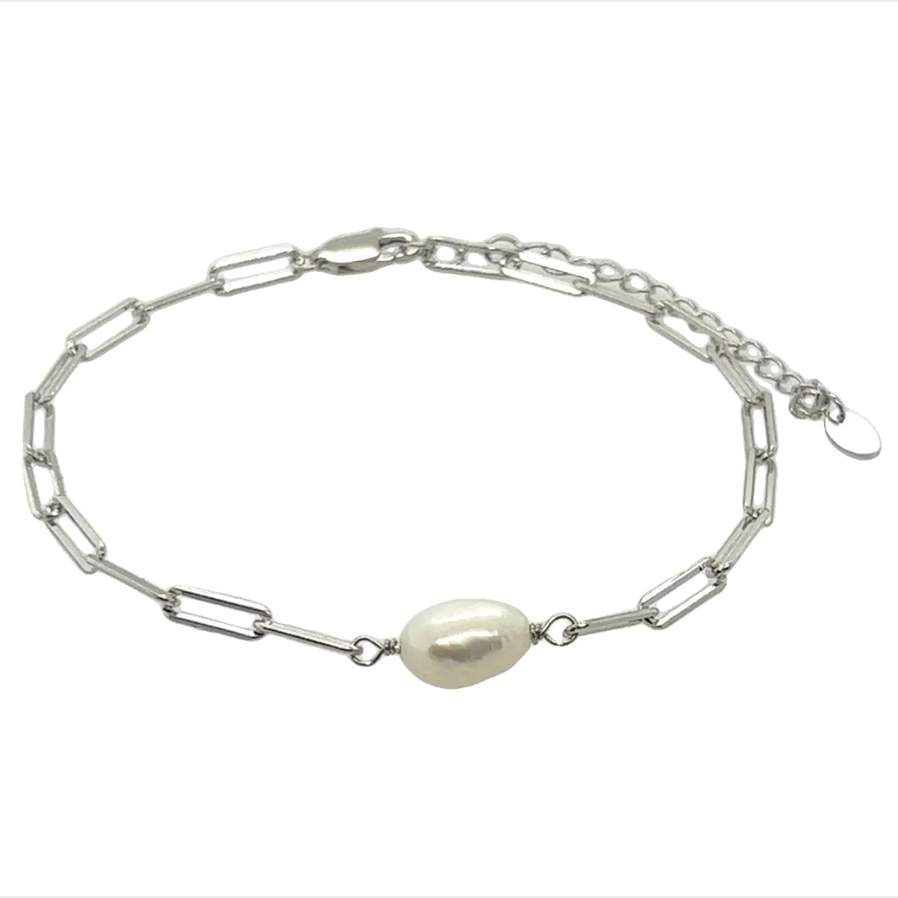 M140 6mm Pearl Adjustable Bracelet