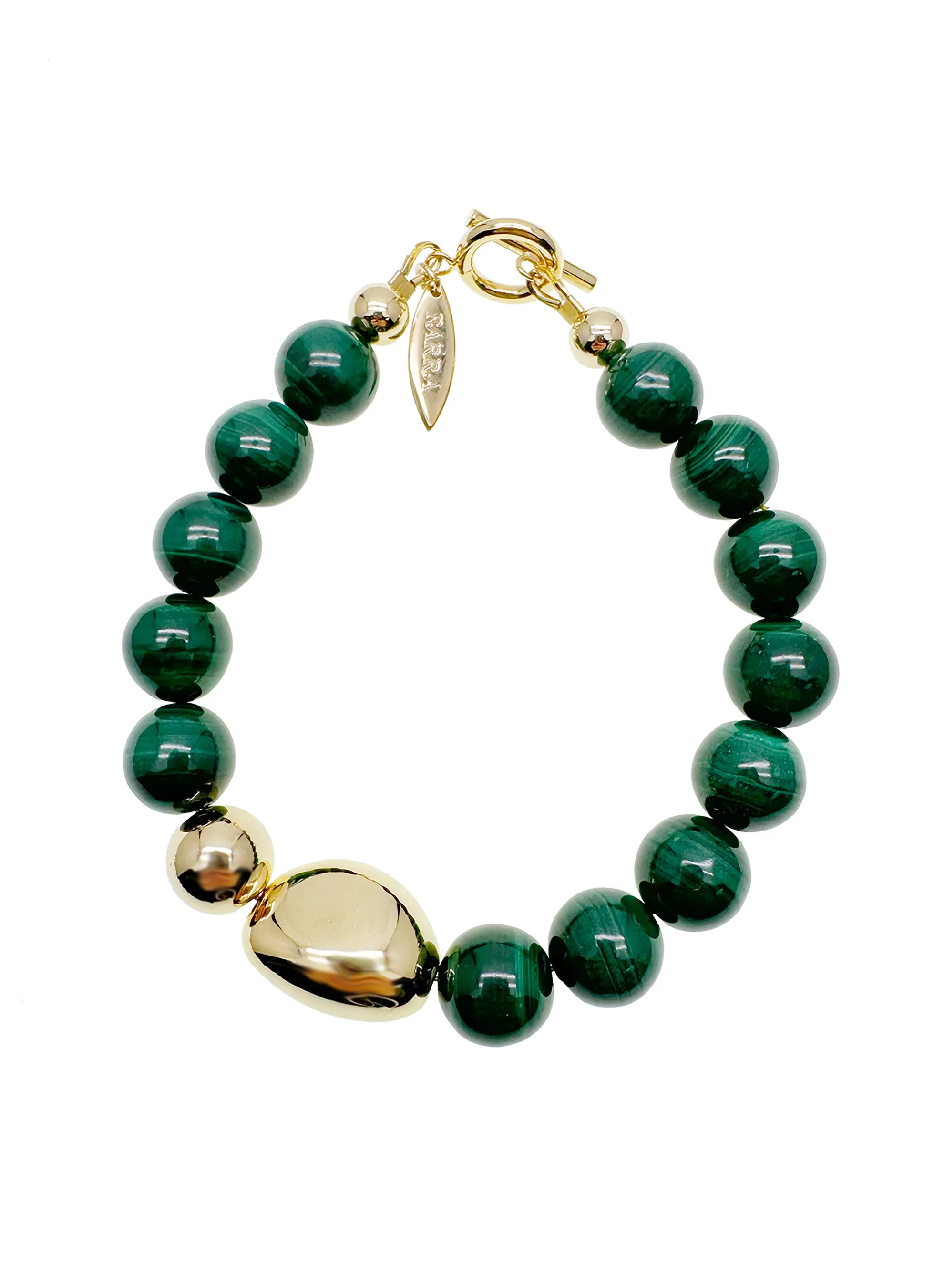 Modern Style Malachite Minimalist Bracelet JB016