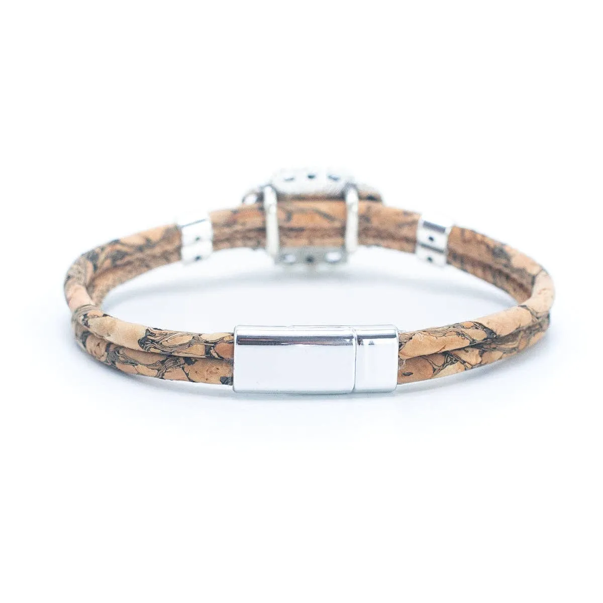 Natural Cork  Handmade Bracelet BR-507-5