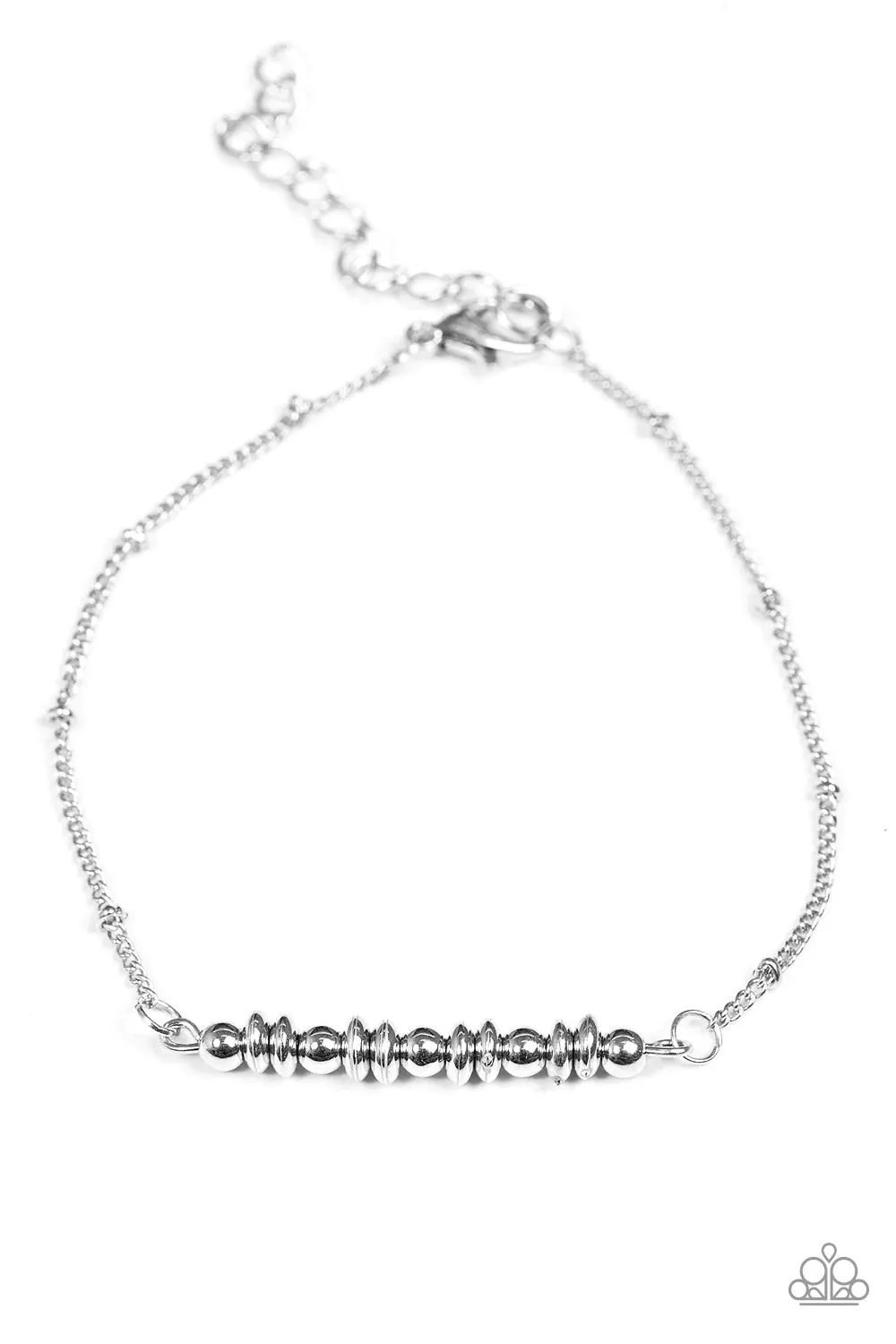 Paparazzi Bracelet ~ The Minimalist - Silver