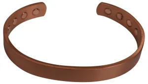 Pure Copper Magnetic Healing Plain Bracelet for Arthritis, Carpal Tunnel & Joint Pain