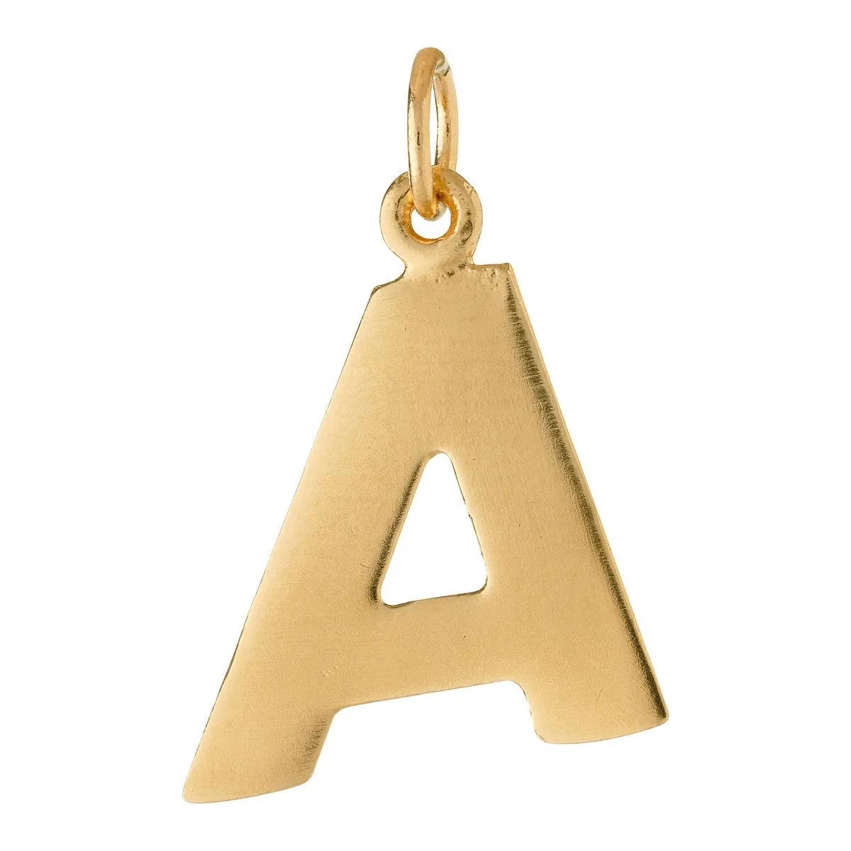 "E" Cutout Letter Charm