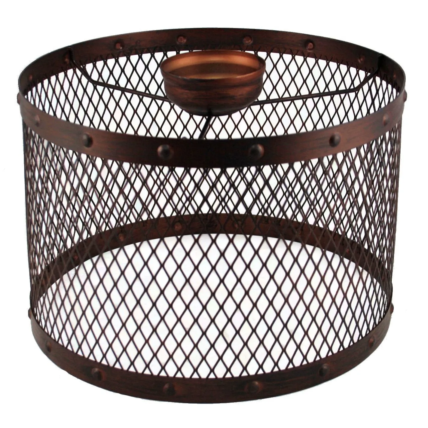 Rustic Drum Cage Large Batten Fix