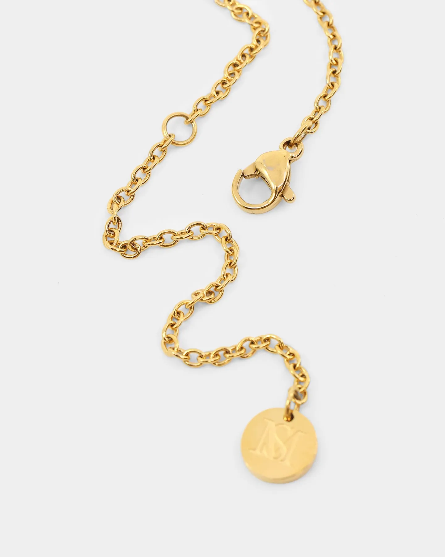 Saint Morta Classic Pendant Necklace Gold