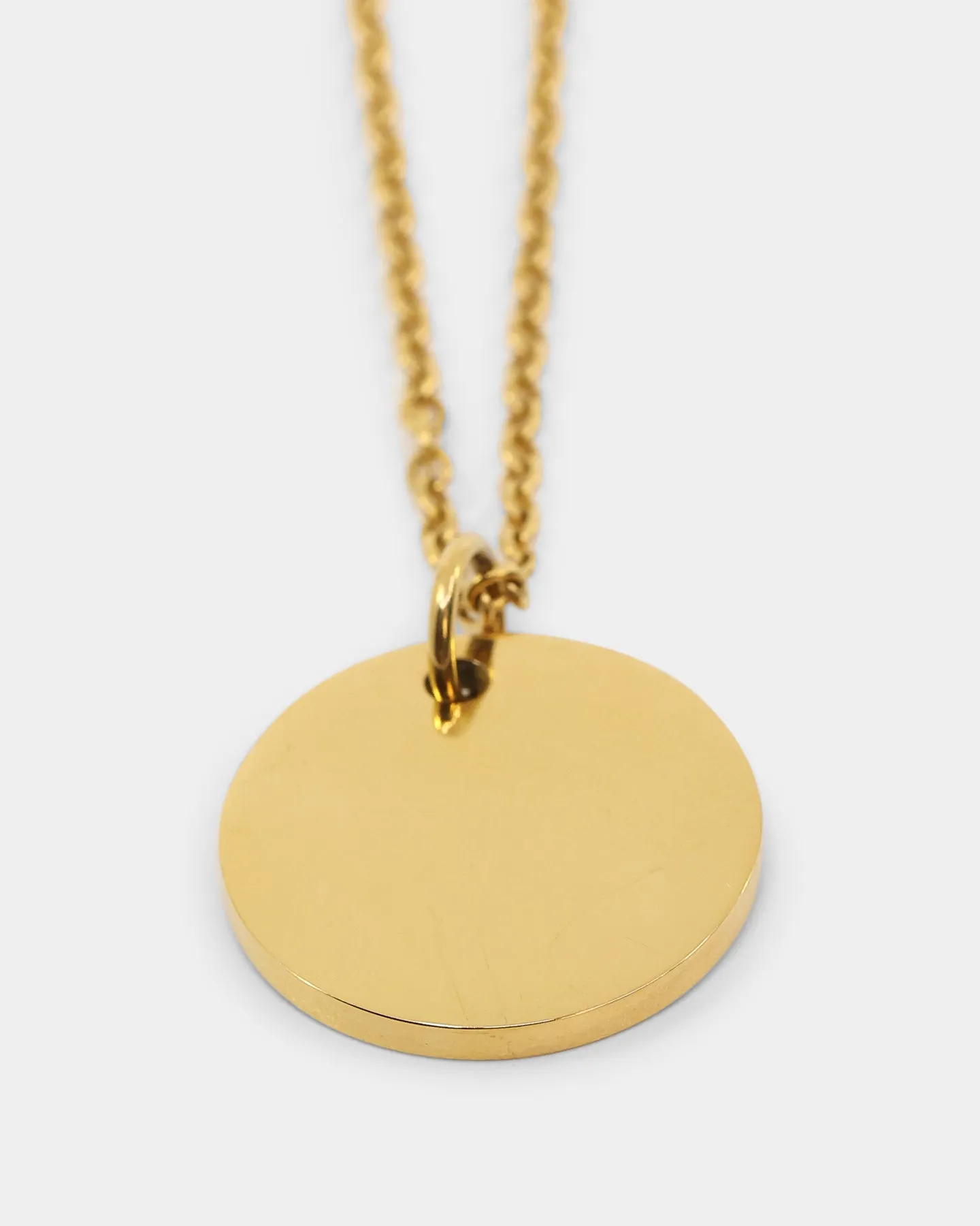 Saint Morta Classic Pendant Necklace Gold