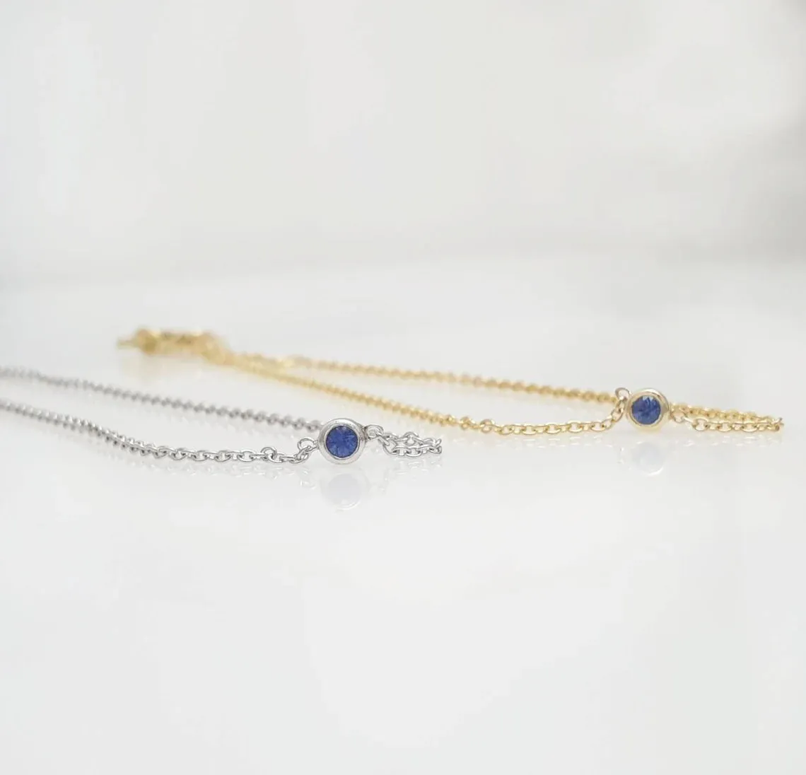 Sapphire Bracelet Gold