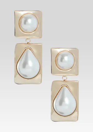 Savannah Pearl Drop Earrings