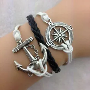 Sea Farer Handmade Leather Friendship Bracelet