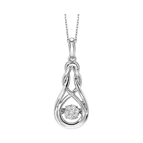 SILVER DIAMOND (1/12 CTW) PENDANT