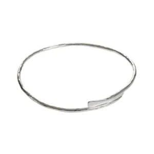 Silver Plated Bangle | Just Trade