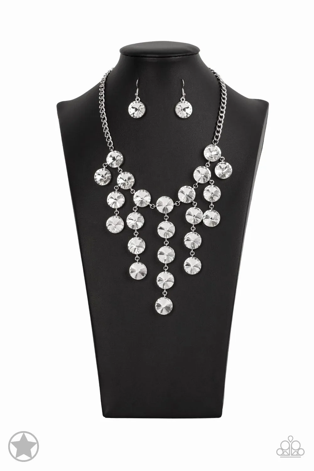 Spotlight Stunner Silver Necklace