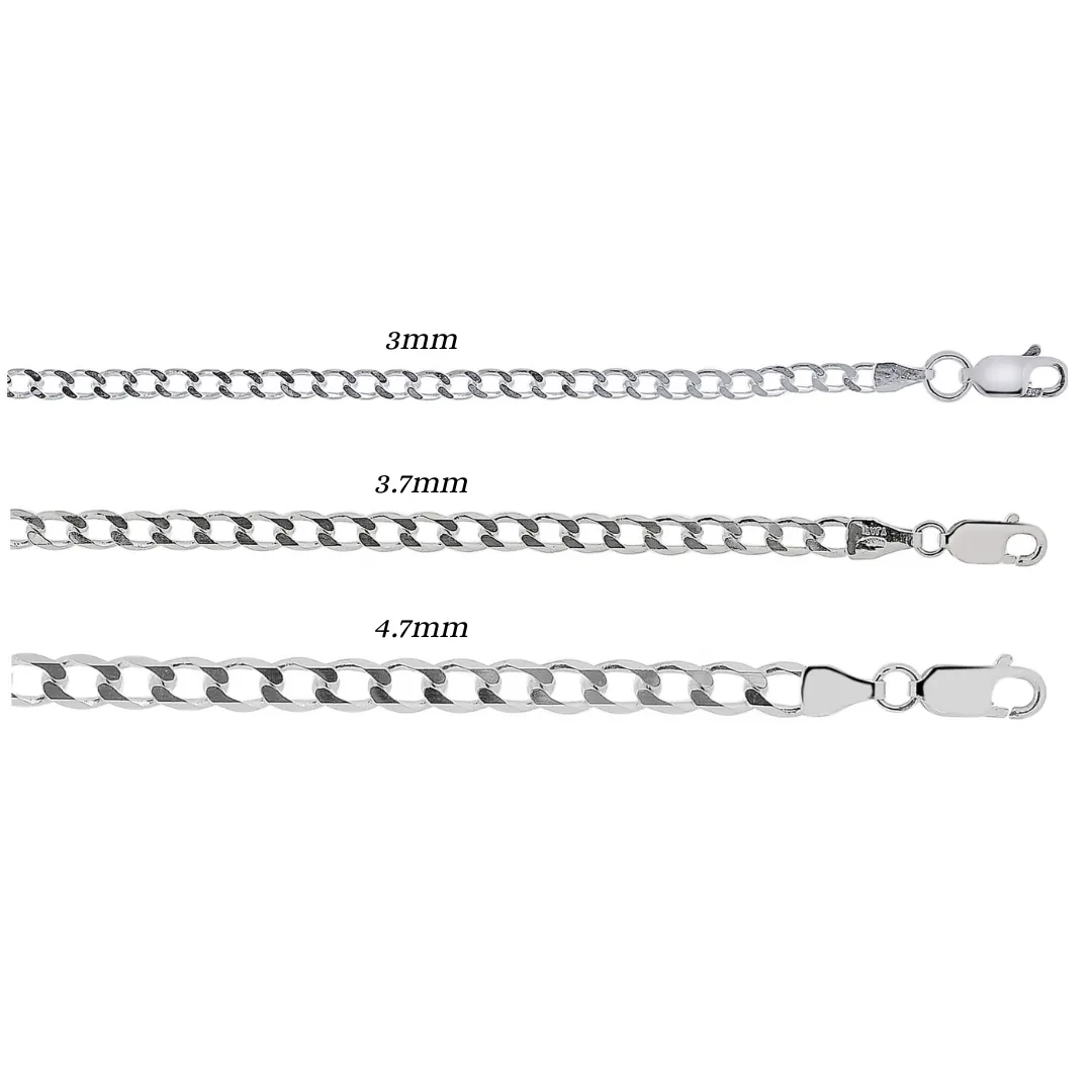 Sterling Silver Curb Chain