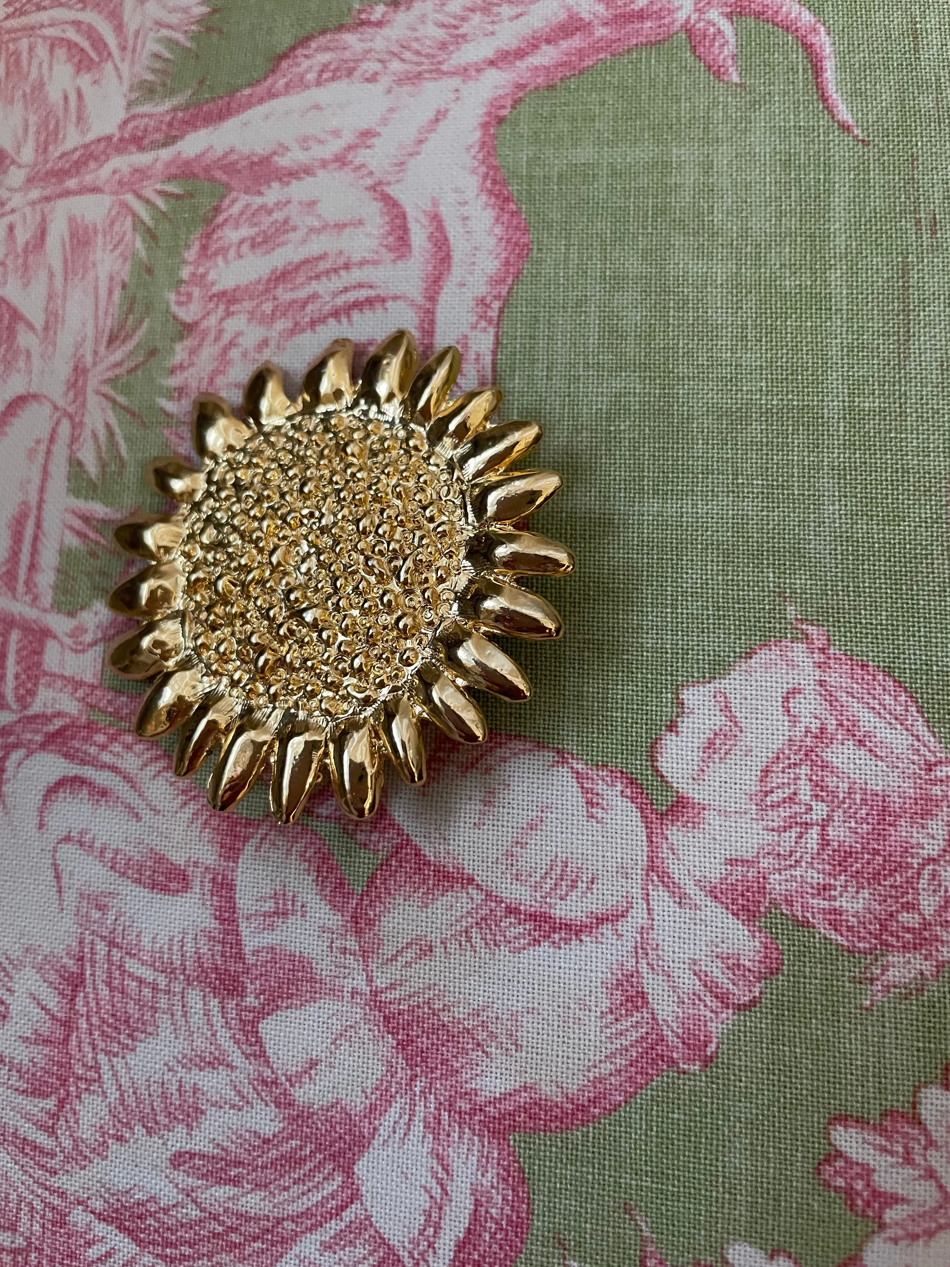 Sunflower Brooch