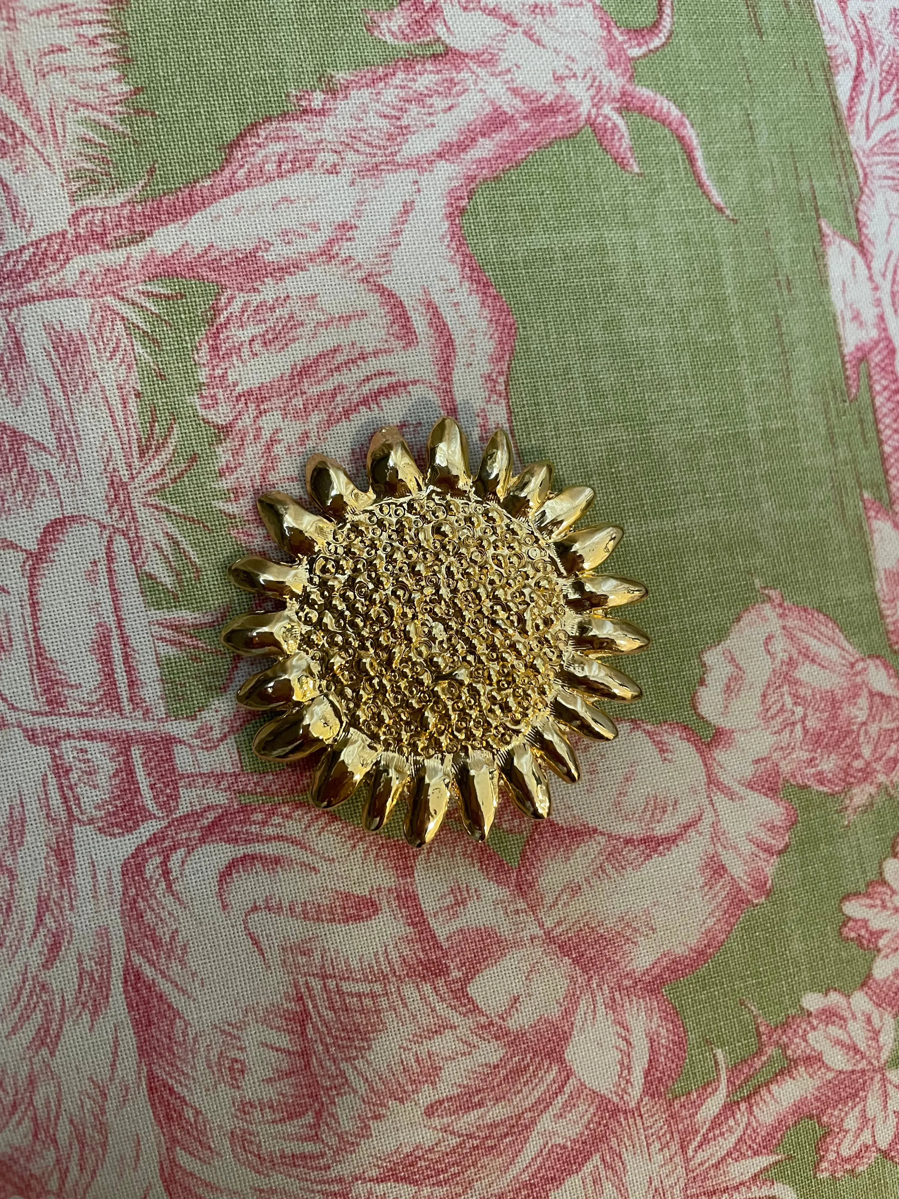 Sunflower Brooch