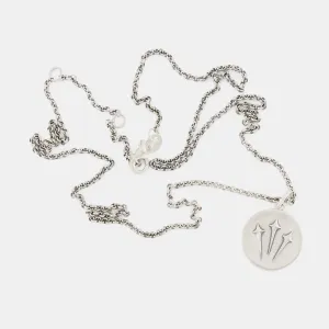 Trinity Sword Necklace | Silver