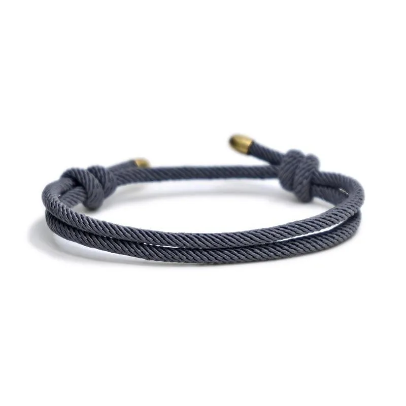 Ulf Minimalist Double Rope Bracelet